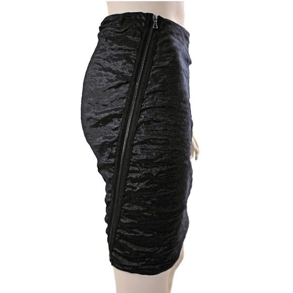 Yigal Azrouël Stretch Gauze Mini Skirt NWT 4